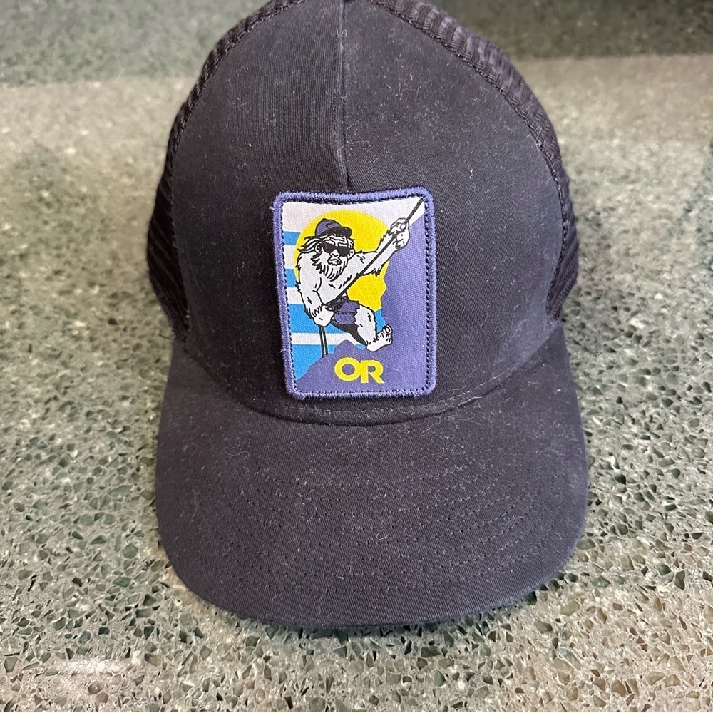 Outdoor Research Kids Squatchin’ Hat Trucker Snap Back Ball Cap Black One Size